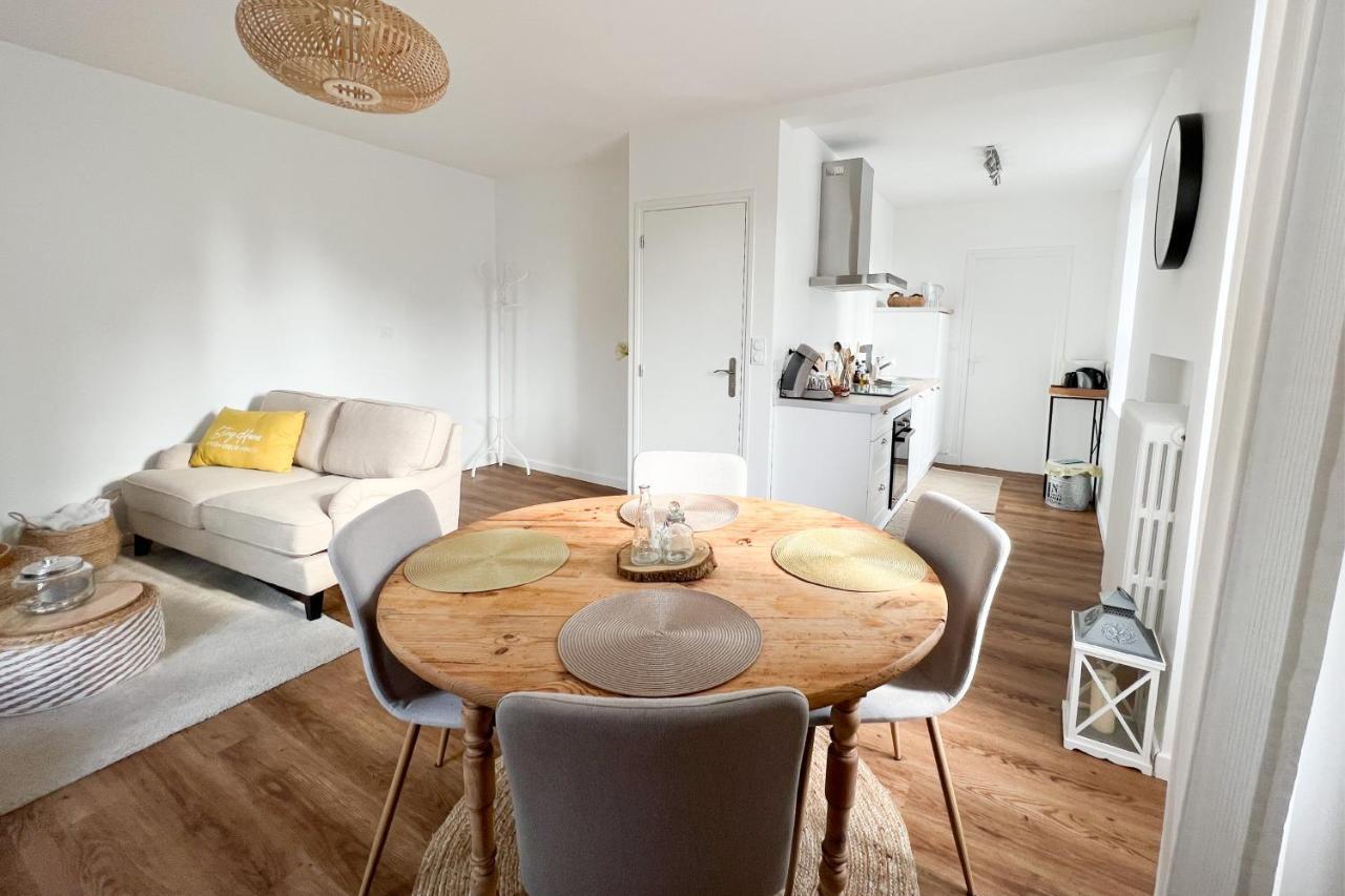 Chez Jeannette, Appartement Entre Centre Et Plages กงการ์โน ภายนอก รูปภาพ