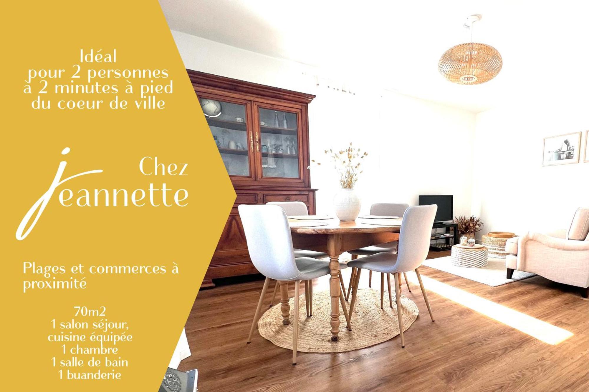 Chez Jeannette, Appartement Entre Centre Et Plages กงการ์โน ภายนอก รูปภาพ